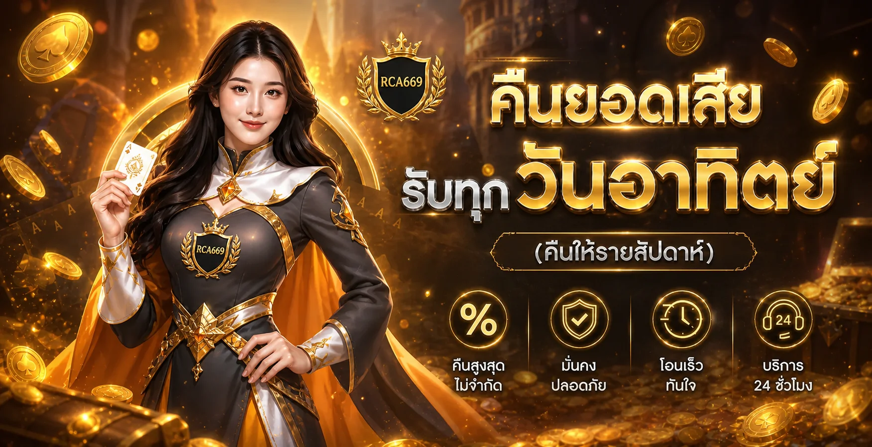 RCA669 เว็บตรง ทางเข้าเล่น ฝากถอนออโต้ | rca669