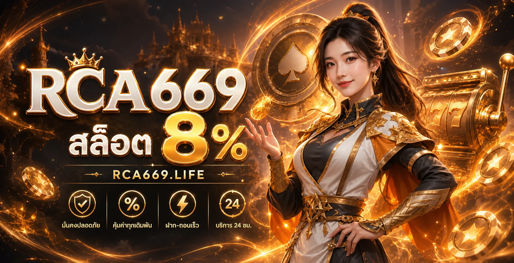 RCA669 เว็บตรง ทางเข้าเล่น ฝากถอนออโต้ | rca669